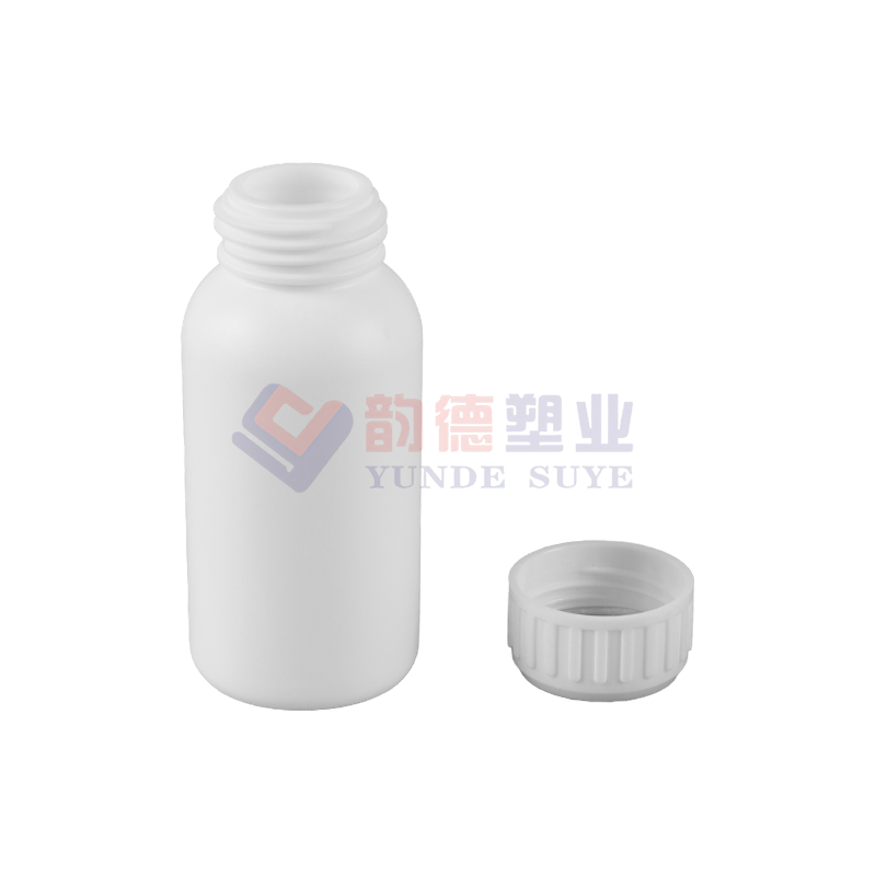 纯白色塑料氟化圆瓶100ml-02