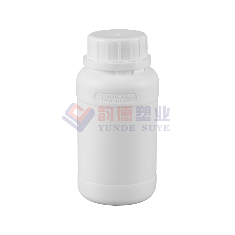 加厚半透明氟化塑料圆瓶250ml-01