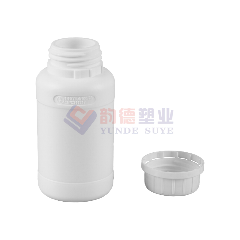 加厚半透明氟化塑料圆瓶250ml-01