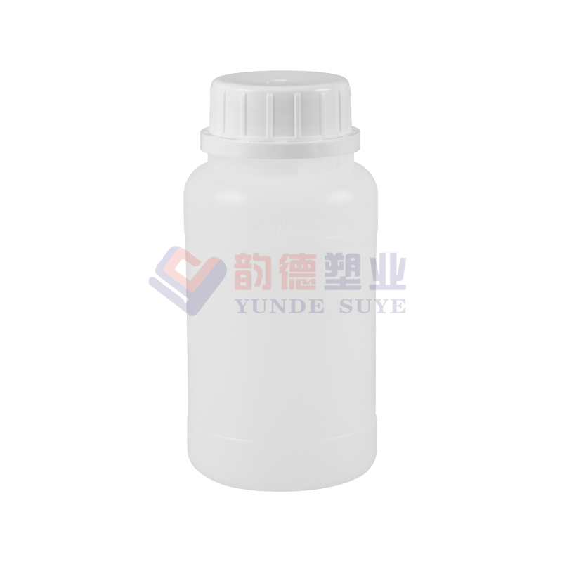 防渗漏加厚高密度聚乙烯含氟圆瓶 250ml-01