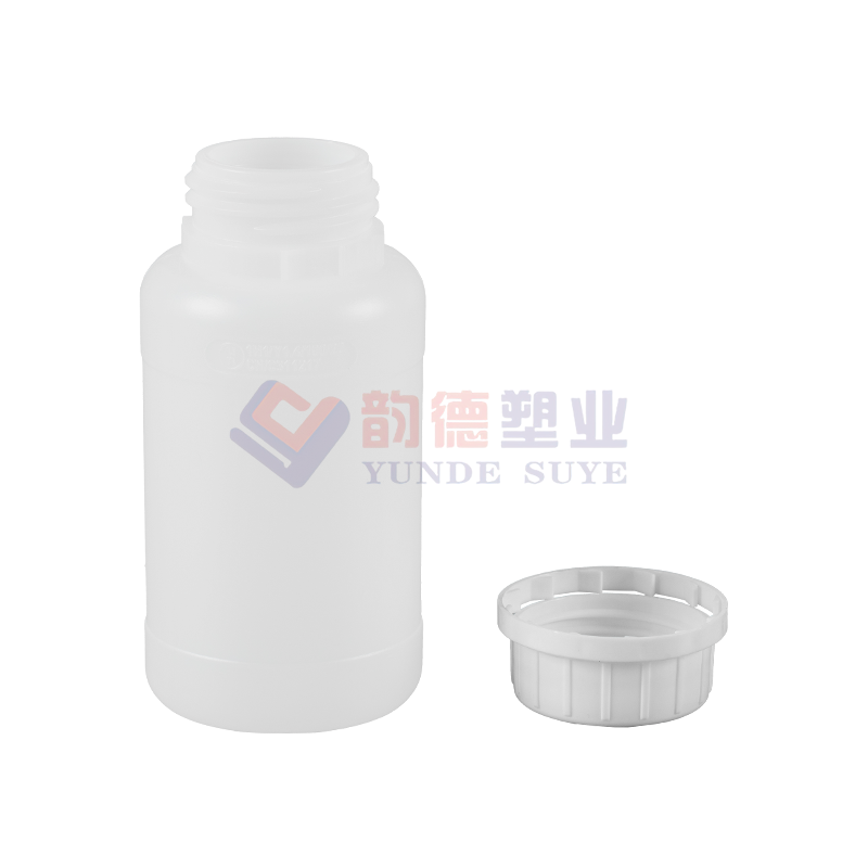 防渗漏加厚高密度聚乙烯含氟圆瓶 250ml-01