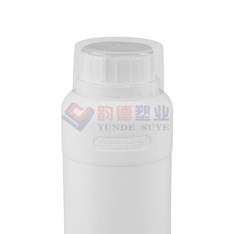 环保型加厚塑料氟化圆瓶1L-03