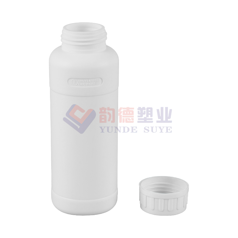 耐用型大容量储存氟化圆瓶500ml-02（加厚型）