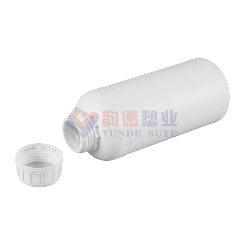 环保型加厚塑料氟化圆瓶1L-03