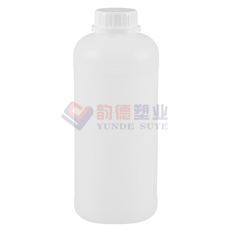 透明监控塑料高密度聚乙烯圆瓶 1L-01（加厚型）