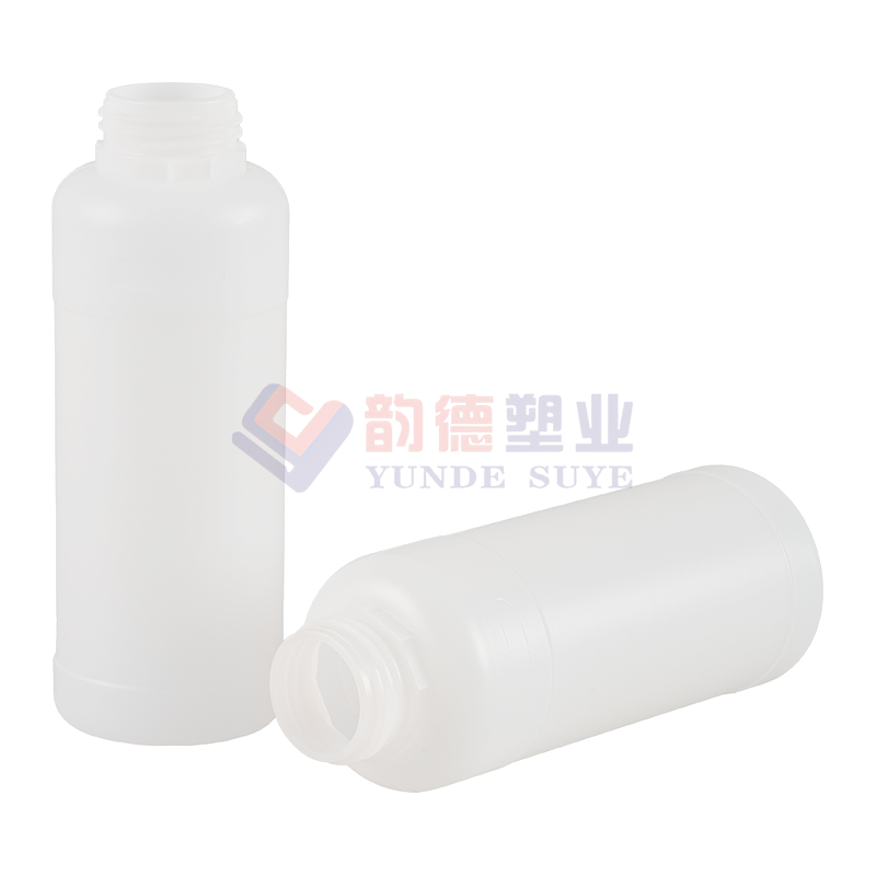 食品包装用加厚高密度聚乙烯（HDPE）阻隔圆瓶 500ml-01