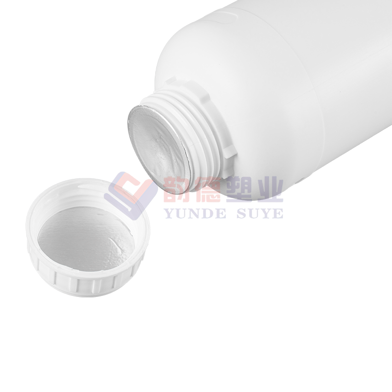 食品包装用加厚高密度聚乙烯（HDPE）阻隔圆瓶 500ml-01